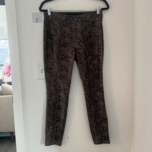 Blank NYC faux snake skin pants